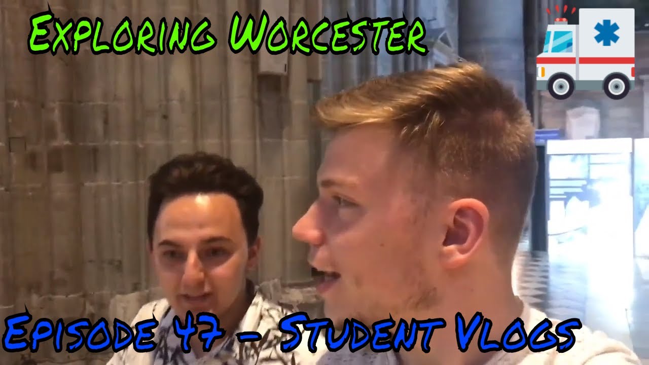 #47 Student Vlogs - Exploring Worcester (University Home) Kyle Sands - Road to the Ambulance Service