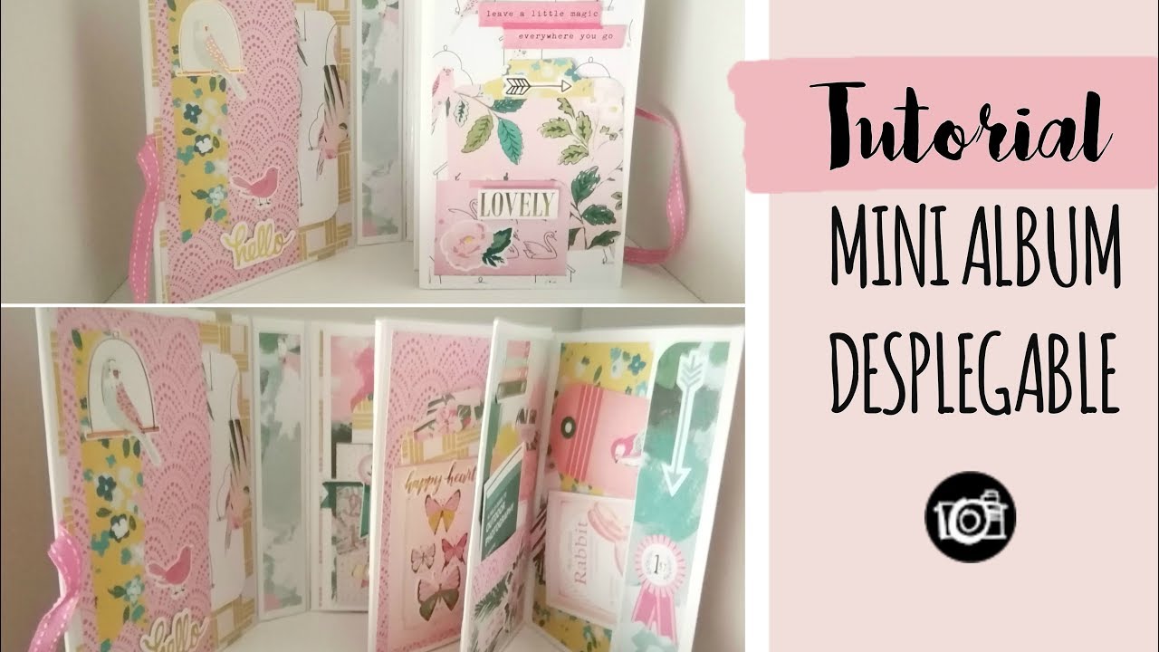 TUTORIAL MINI ALBUM DESPLEGABLE CON SOBRES