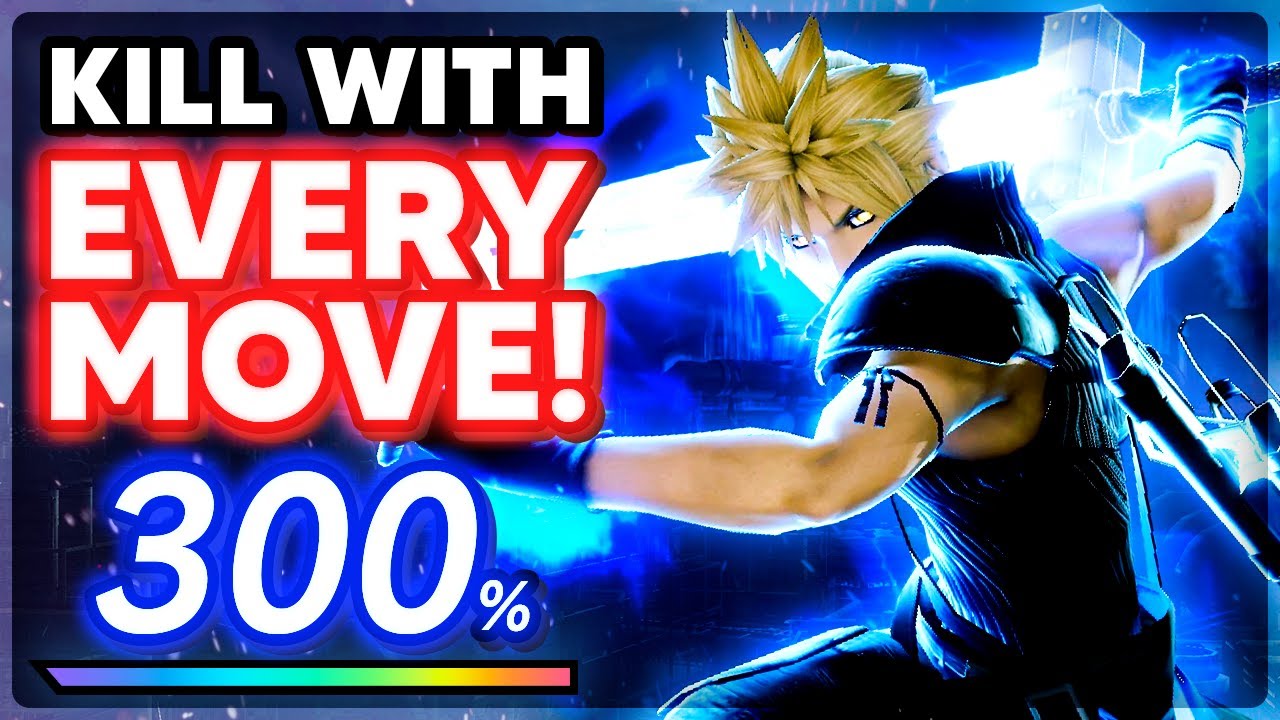 KILLING WITH EVERY CLOUD MOVE IN SMASH BROS