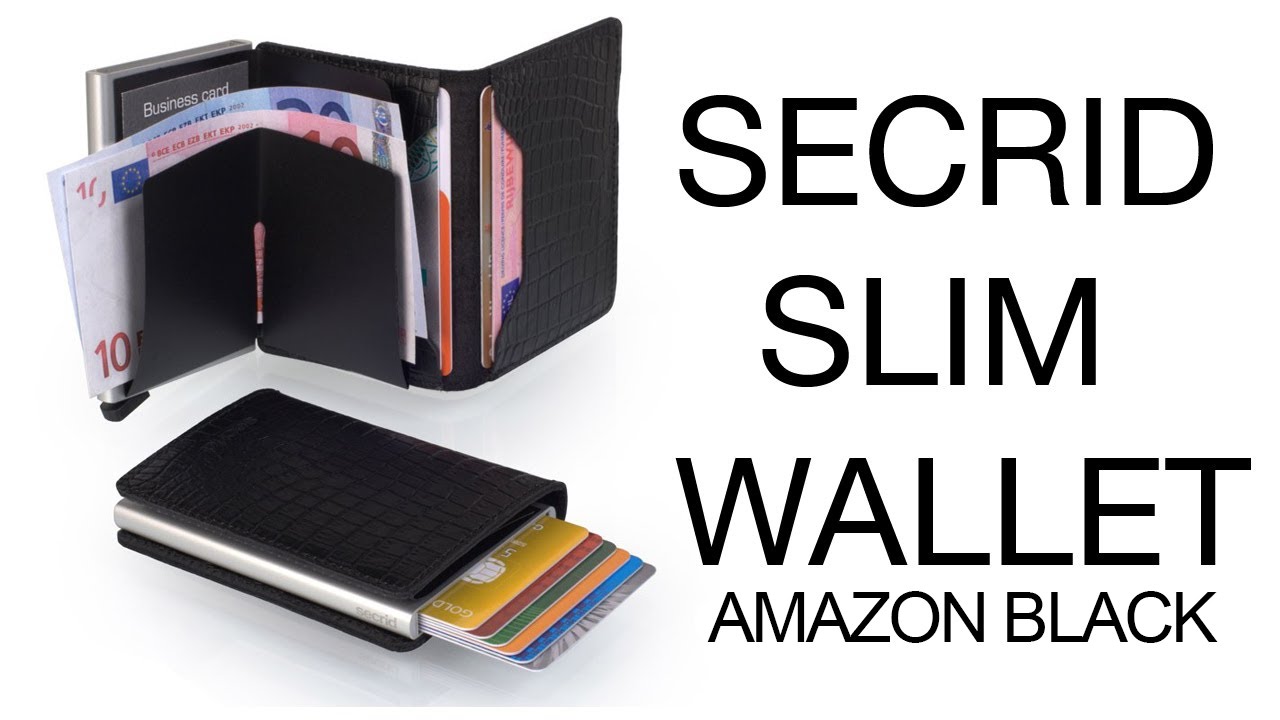 SECRID SLIM WALLET Amazon Black Unboxing & Review !!!