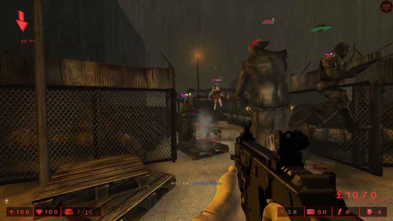 Killing Floor1 HOE Office Demolition 8p play / 킬링플로어1 지옥 Office 데몰리션 8인 플레이