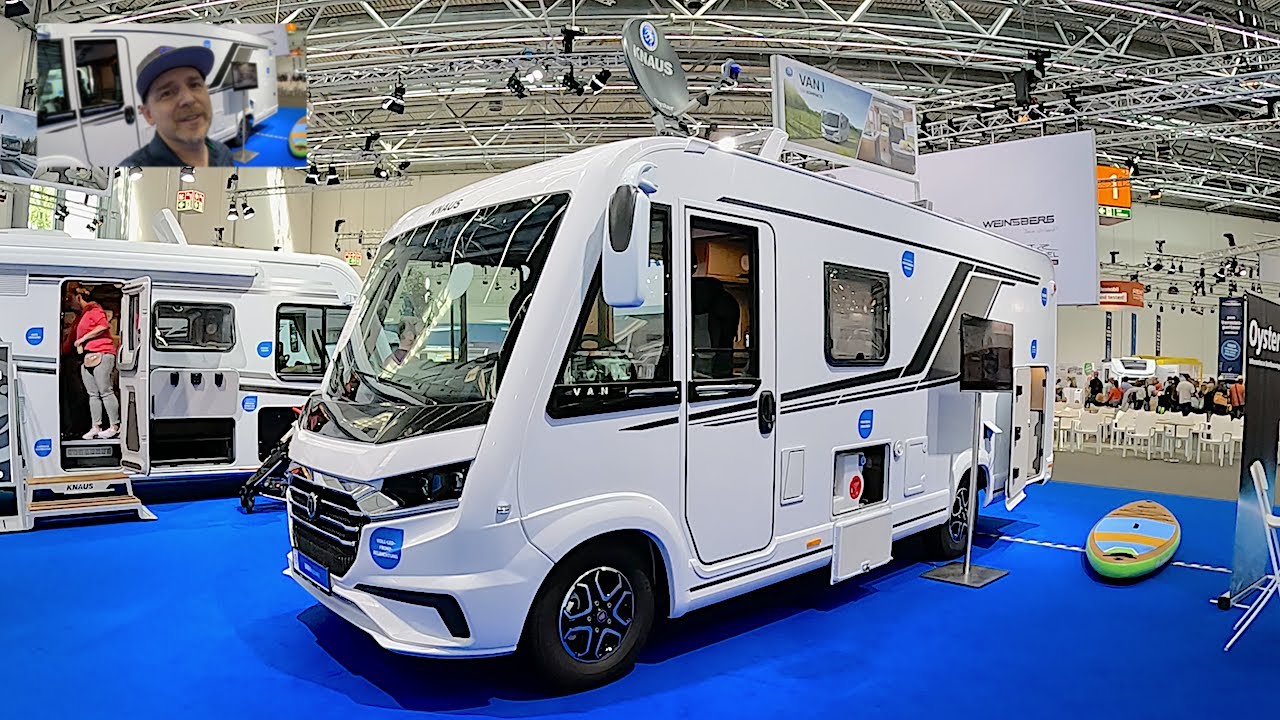 Knaus Van I 650 MEG Motorhome RV Camper Van new model 2024 Fiat walkaround + interior V1499
