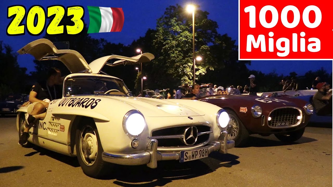 1000 Miglia 2023 - Day 3, Modena - Alfa 8C 2300, Ferrari 250 MM, Mercedes 300 SL, BMW 328 & More!