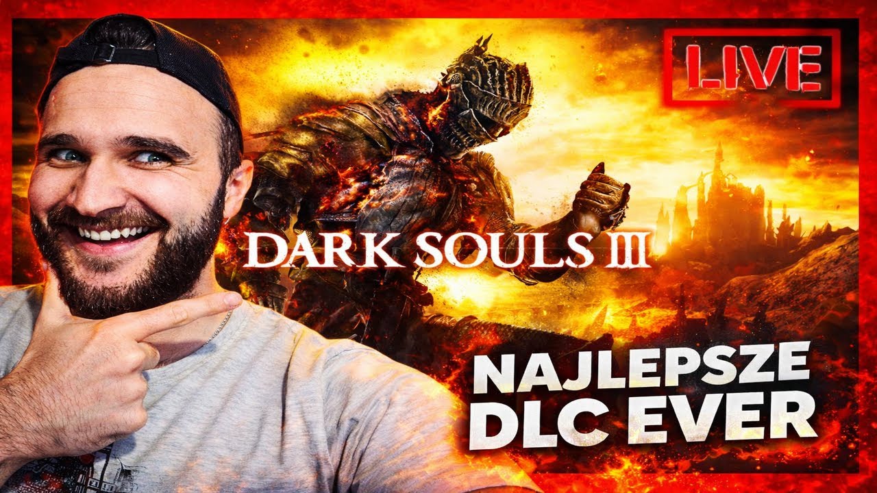 🔴 Dark Souls III - NAJLEPSZE DLC W HISTORII! ⚔️ [NA ŻYWO] 🔴 #shorts #soulslike