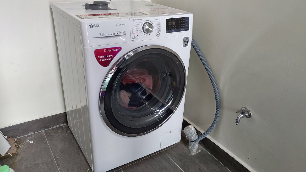 máy giặt LG FC1409S2W | chu trình vệ sinh lồng giặt - Tub clean