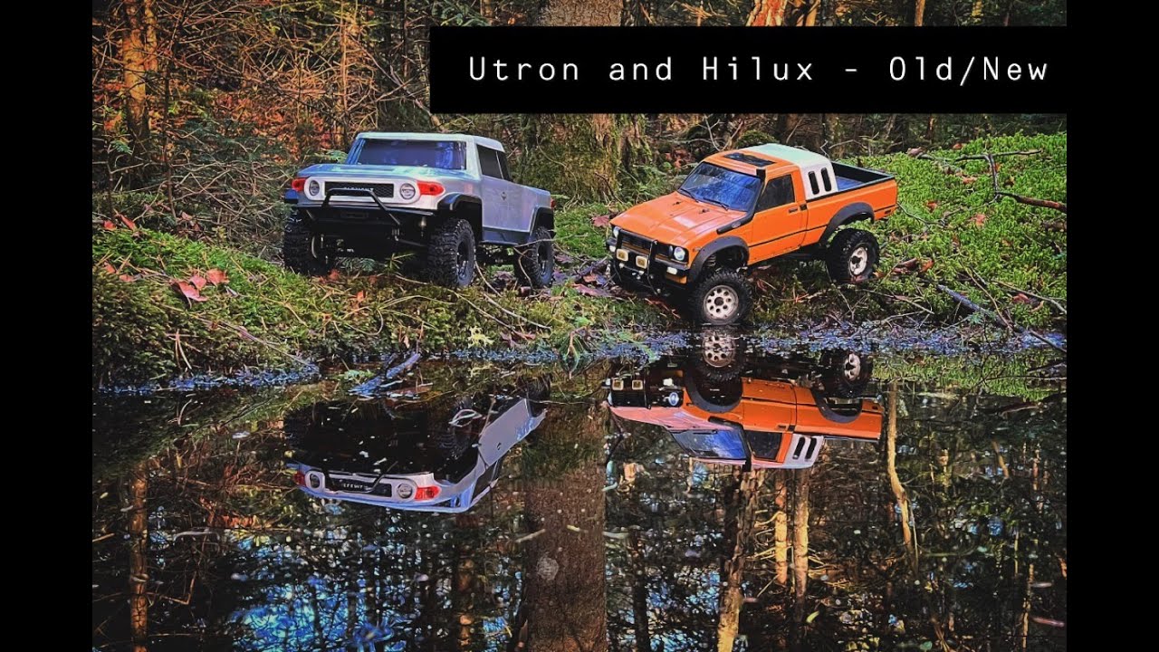 Toyota trailtrip - Enduro Utron & Axial Hilux