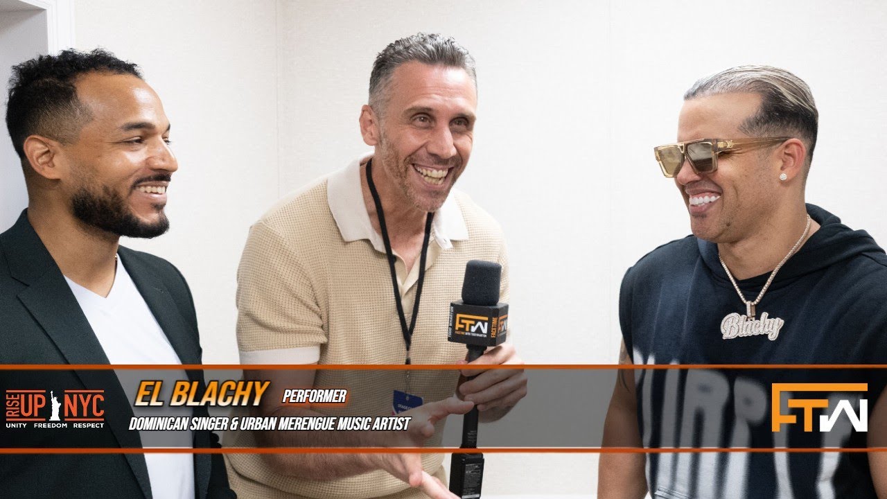 Todd interviews Dominican Singer & Urban Merengue Music Artist, El Blachy I Rise Up NYC I Bronx, NY