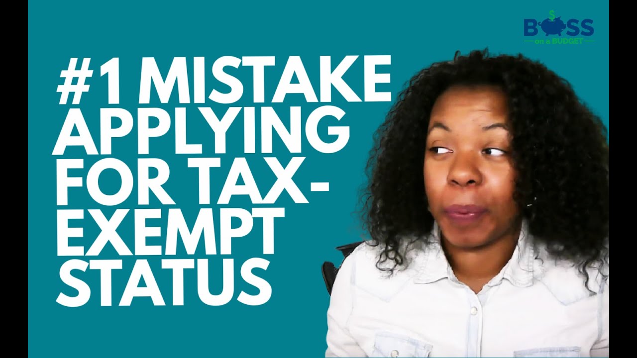 #1 Mistake Applying for 501c3 Status