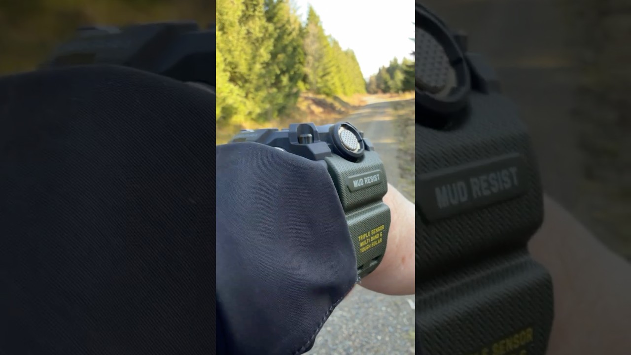 Erste MTB Ausfahrt 2026 mit dieser G-SHOCK Mudmaster #gshock #watchdavid #harz