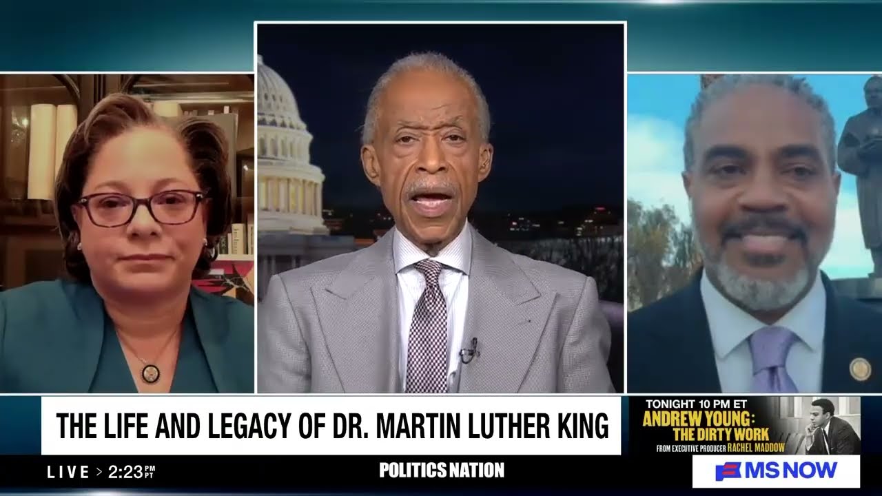 McClellan Joins Al Sharpton with Rep. Horsford on PoliticsNation on Greenland, MLK Day and More