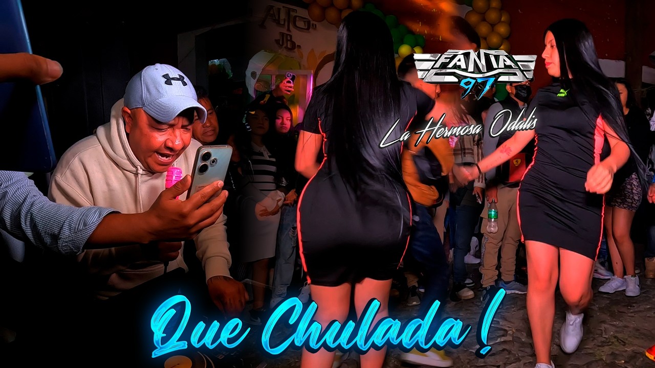 🔵QUE CHULADA!! Asi Se Puso A Bailar La Hermosa Odalis Con Esta Cumbia Sabrosa | Sonido Fania 97😱🔥