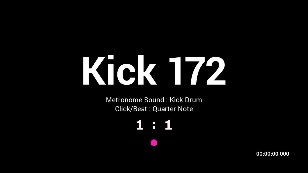 Kick Drum / BPM 172