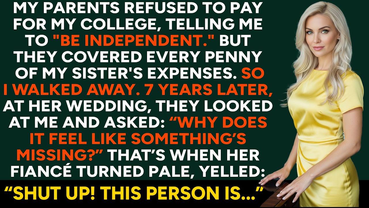 When I Asked For Tuition Help, My Parents Said 'Figure It Out '—7 Years Later, I Audited Their Crime