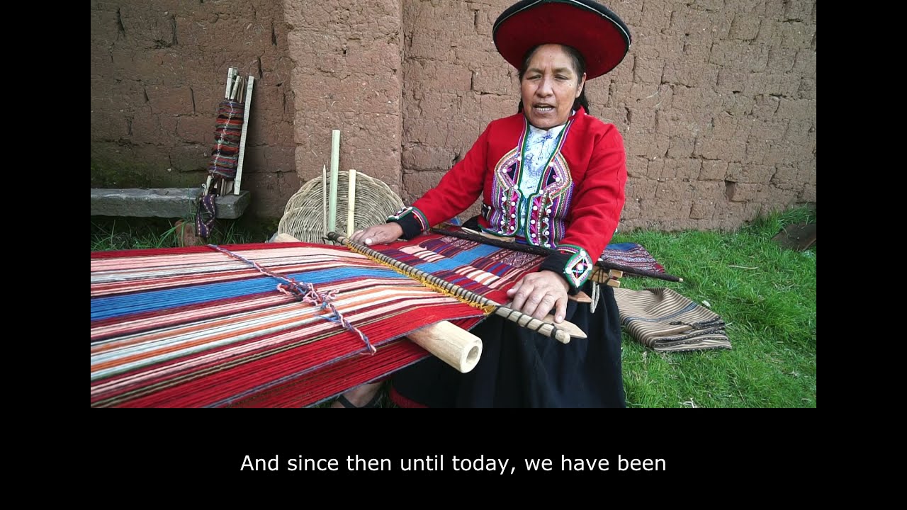 Meet Nilda Callañuapa, instructor of Master Workshop: Backstrap Weaving @SmithsonianFolklife