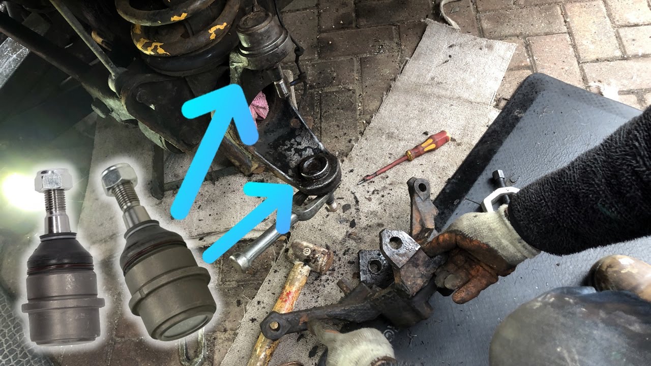 Land Rover Discovery 2 TD5 Front Axle Upper and Lower Ball Joint Removal & Installation How To 