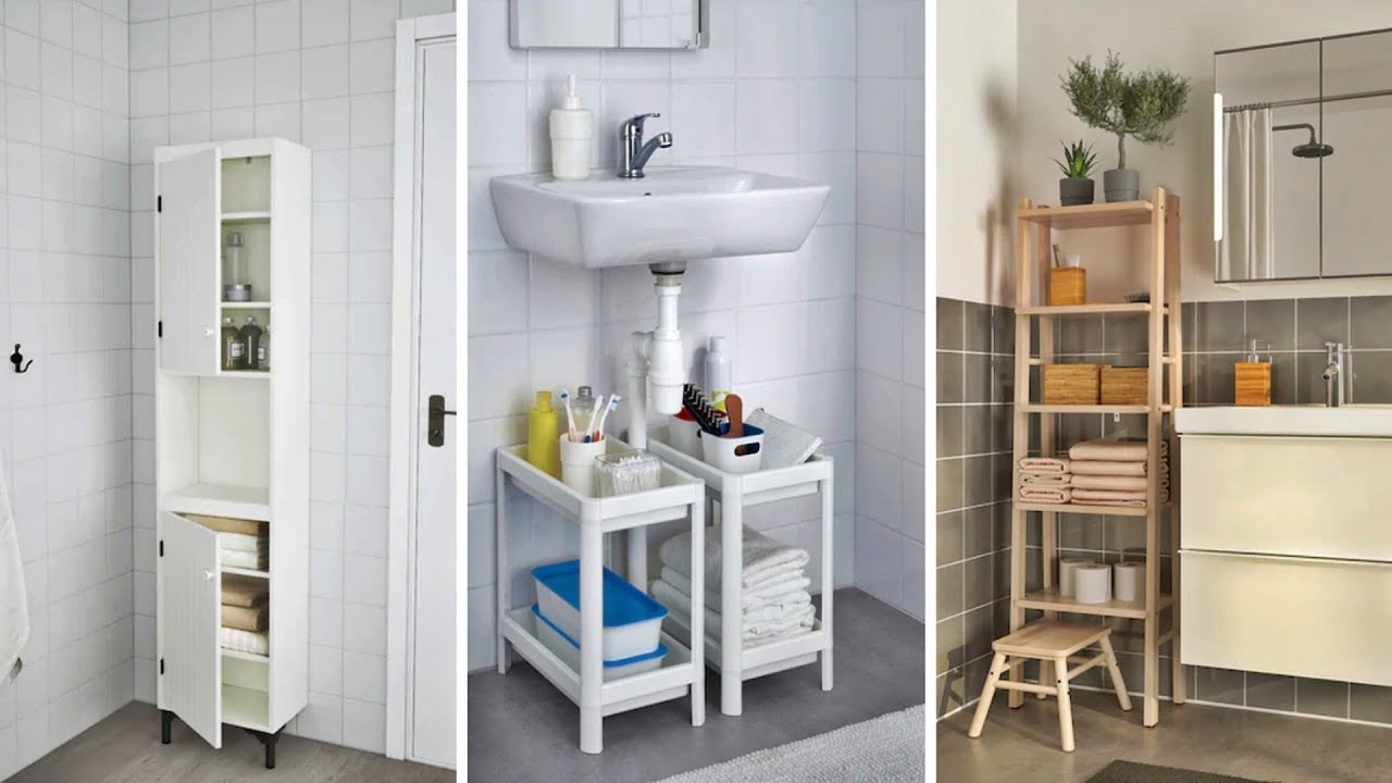 17 идей для хранения вещей в маленькой ванной комнате от IKEA