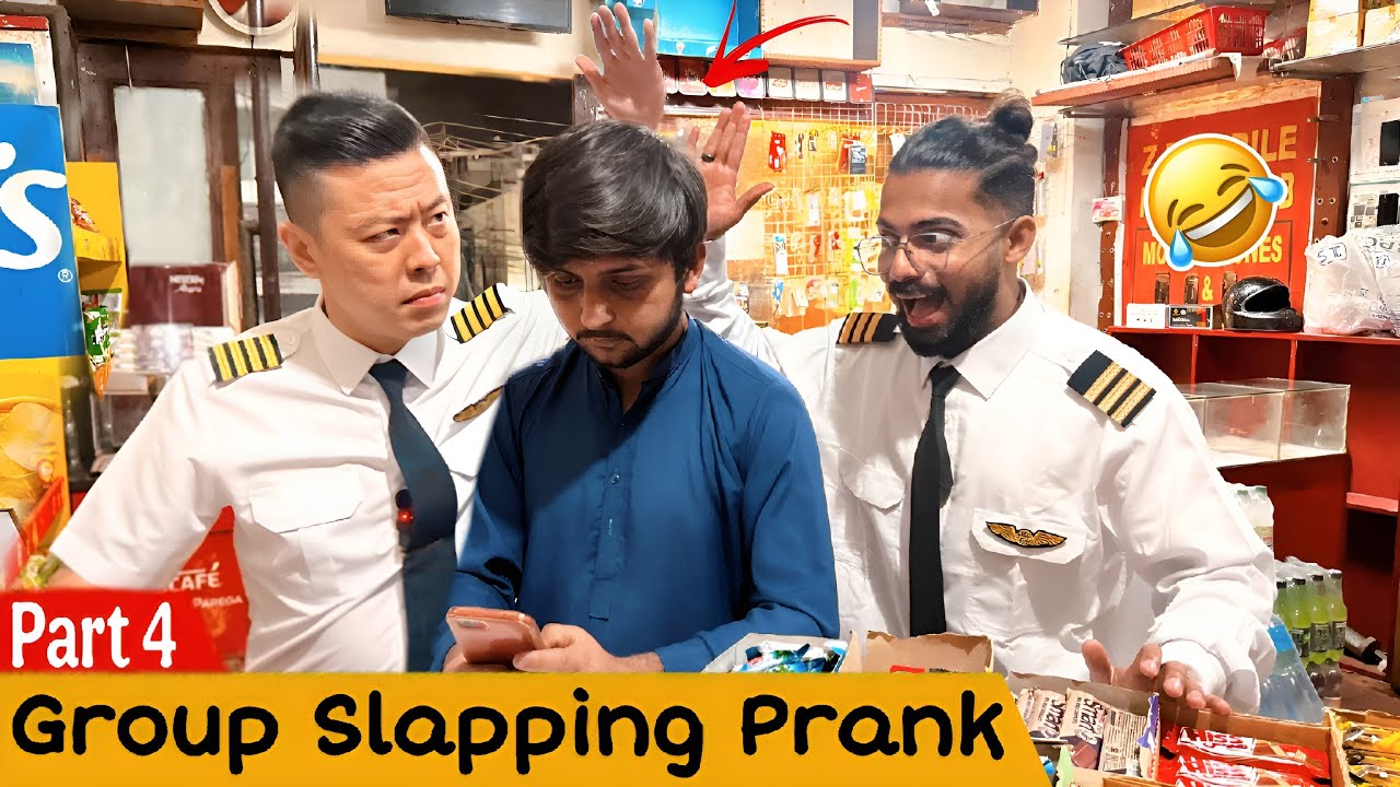 Group Slapping Prank (Part 4) - Pilots Edition