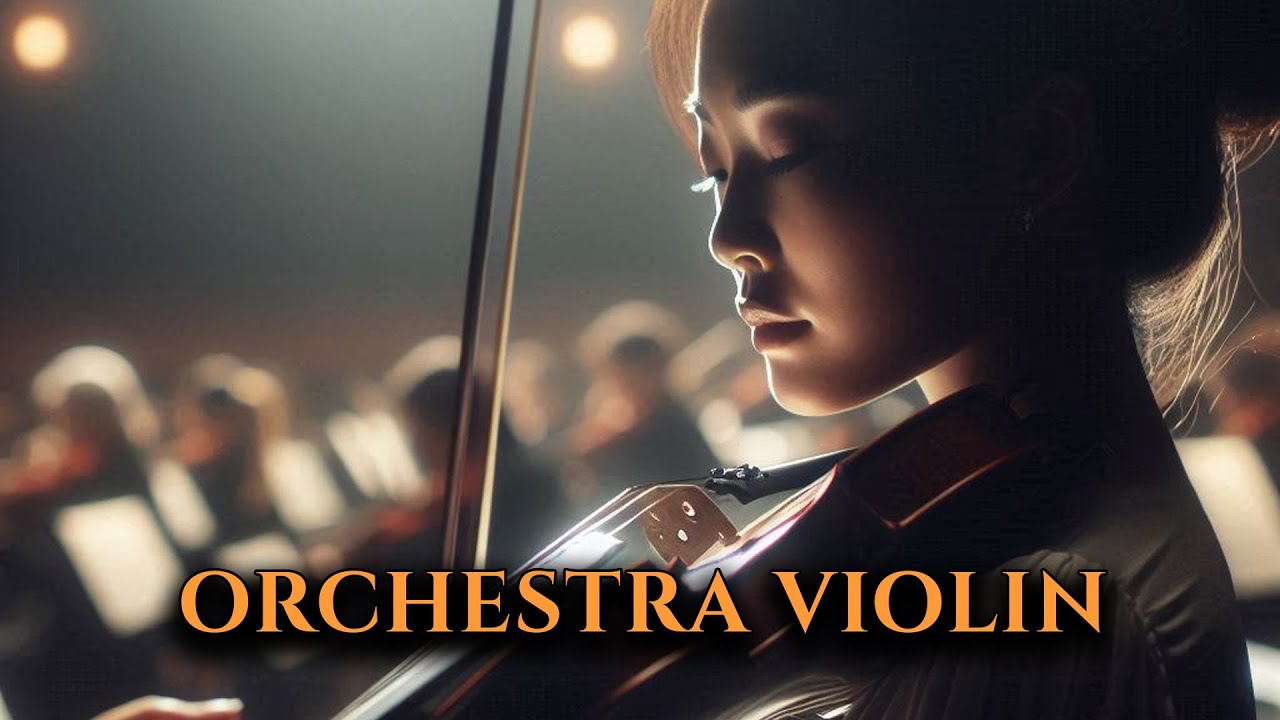 Deep Focus - Solo Violin in Classical Hall (1 Hour) - For Concentration