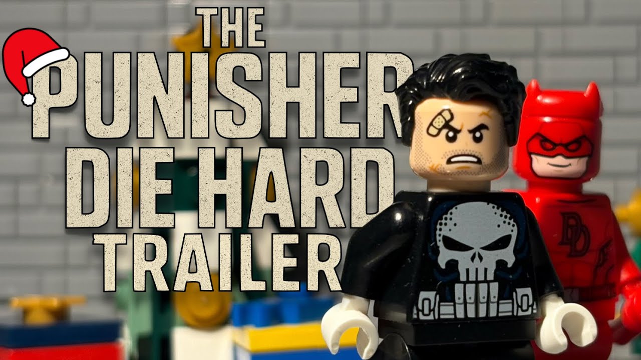 THE PUNISHER: DIE HARD TRAILER | LEGO Stop Motion