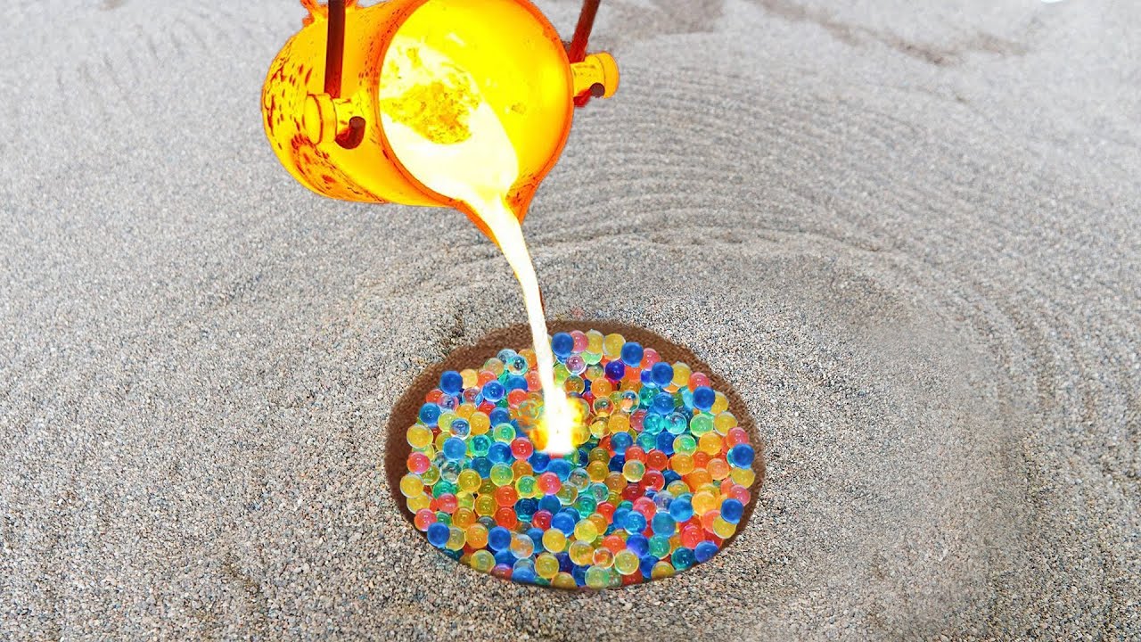 Experiment: ORBEEZ vs LAVA Underground