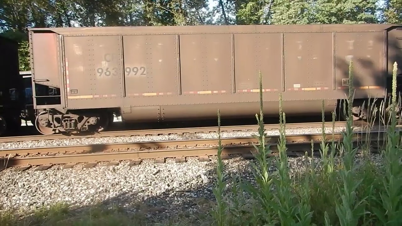 Train Fanning a freight train (hopping freight trains 101) part 2