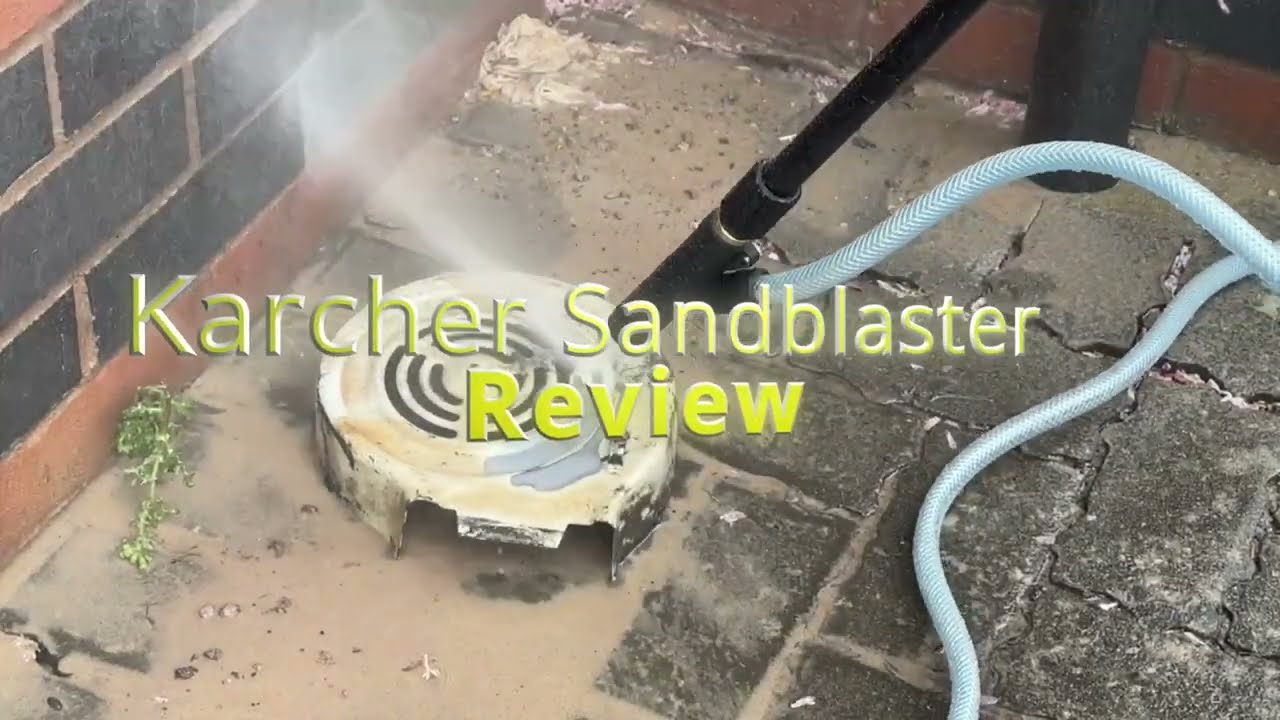 Karcher Sandblaster Attachment test