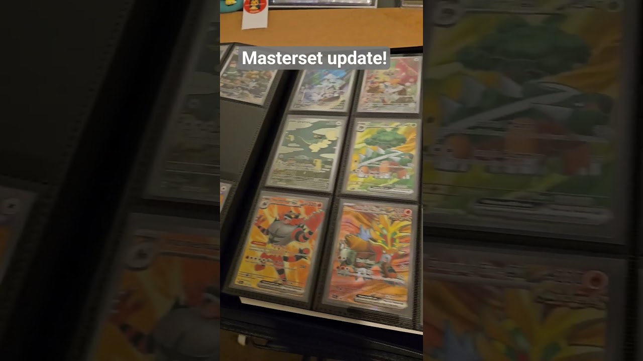 big masterset temporal forces update! chase card found! 