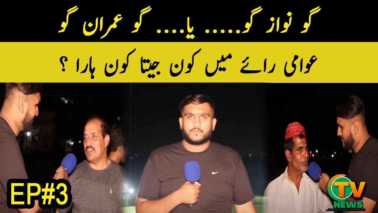 What Would Be Your Answer Against the Popular Political Slogan Go Nawaz Go or Go Imran Go CTV News