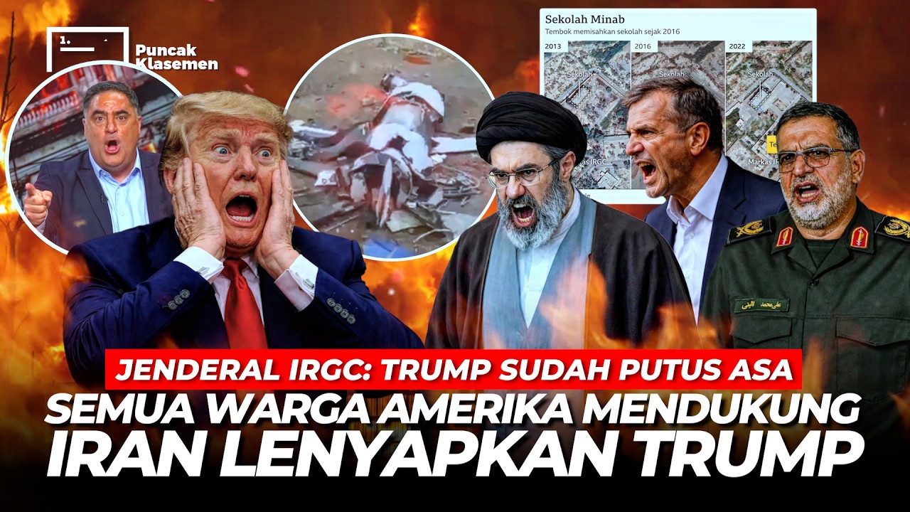 Warga AMERIKA Mohon Iran Sik4t Trump, Ribuan Pasukan AS Tew4s Pangkalan Hancur, IRGC Menang Telak 