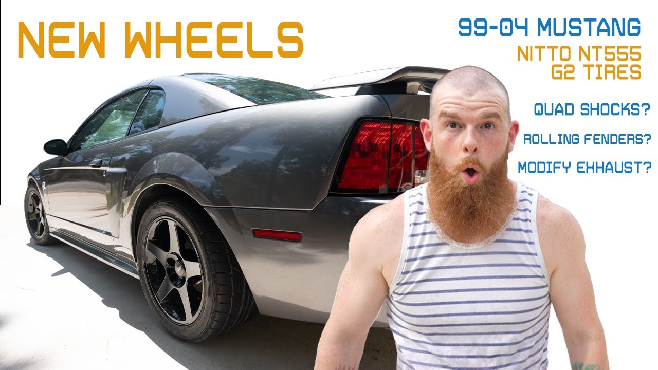 Fitting 315 Tires on New Edge Mustang | SVE 2003 Cobra Wheels | NITTO NT555 G2 Tires
