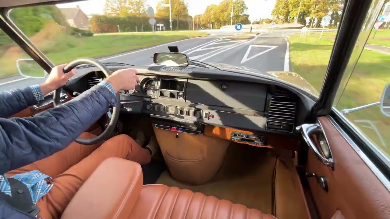 Citroen DS23 Pallas Hydraulique - Driving Video - Oldenzaal Classics