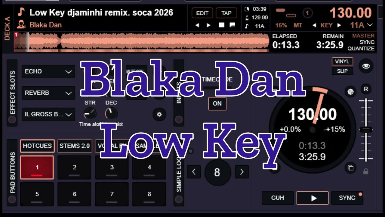 Блака Дэн - Low Key (Djaminhi Road MIXX)