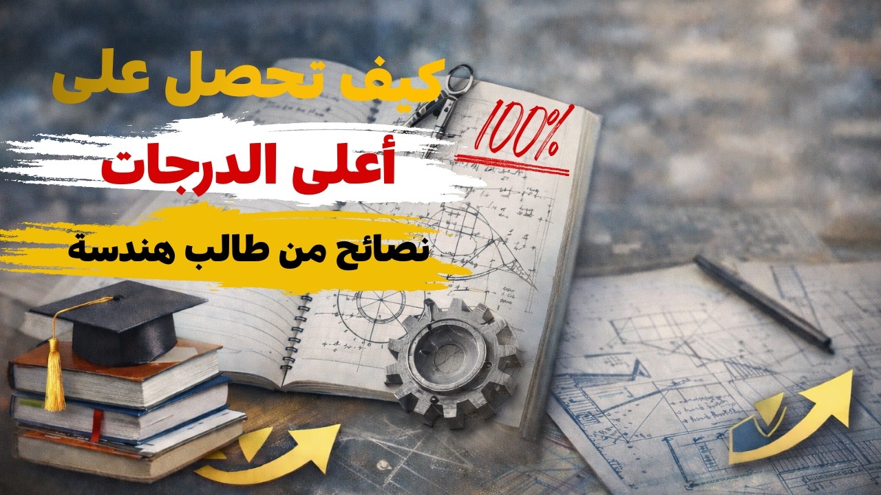 لماذا تعبك في الدراسة لا ينعكس على درجاتك؟ أخطاء الدراسة التي تدمر درجاتك تجربة طالب هندسة