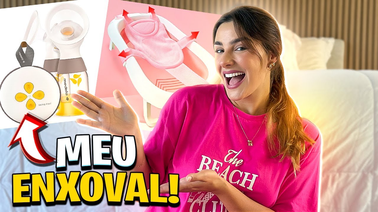 ENXOVAL DO BEB&Ecirc;: Itens Essenciais e O que Comprar? | Amanda Lunelli
