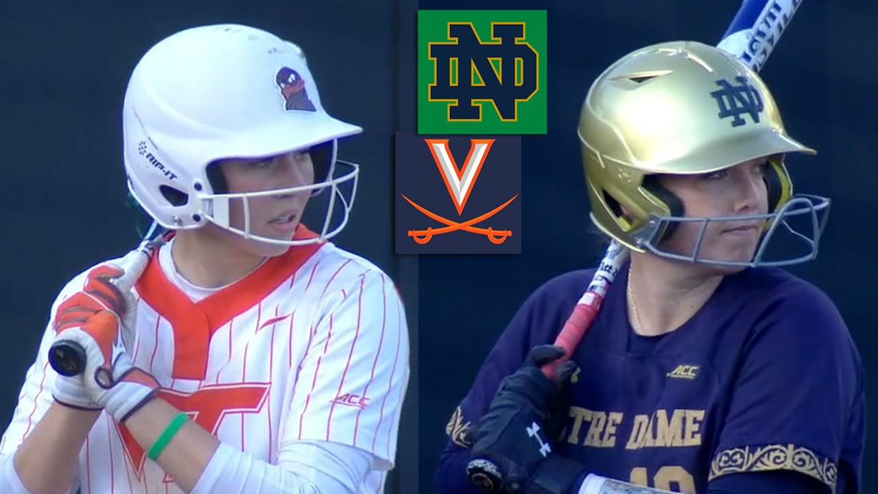 Notre Dame vs #12 Virginia Tech Women's College Softball Highlights Full Game 2025