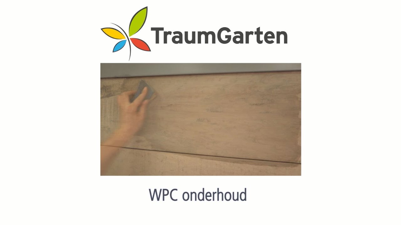 WPC onderhoud voor schermen, schuttingen en terrasplanken | TraumGarten