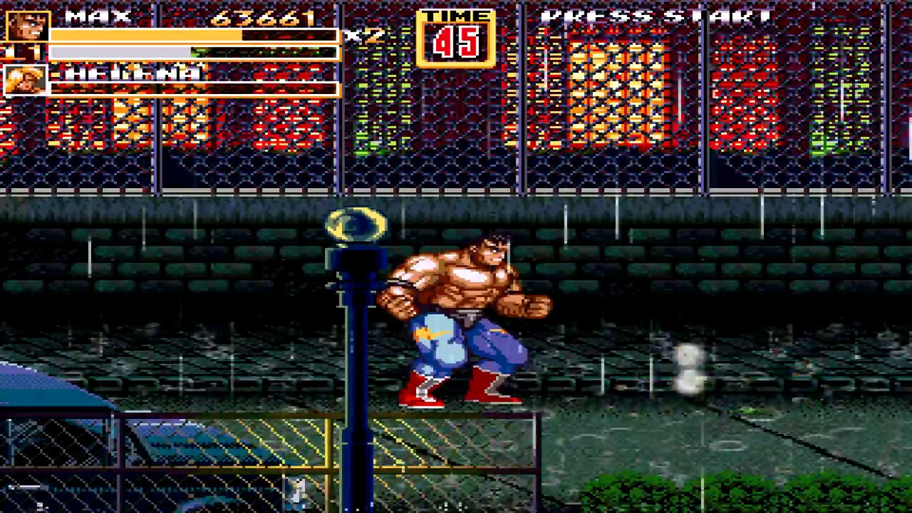 OpenBoR games: Streets of Rage Z 2 playthrough - part 1