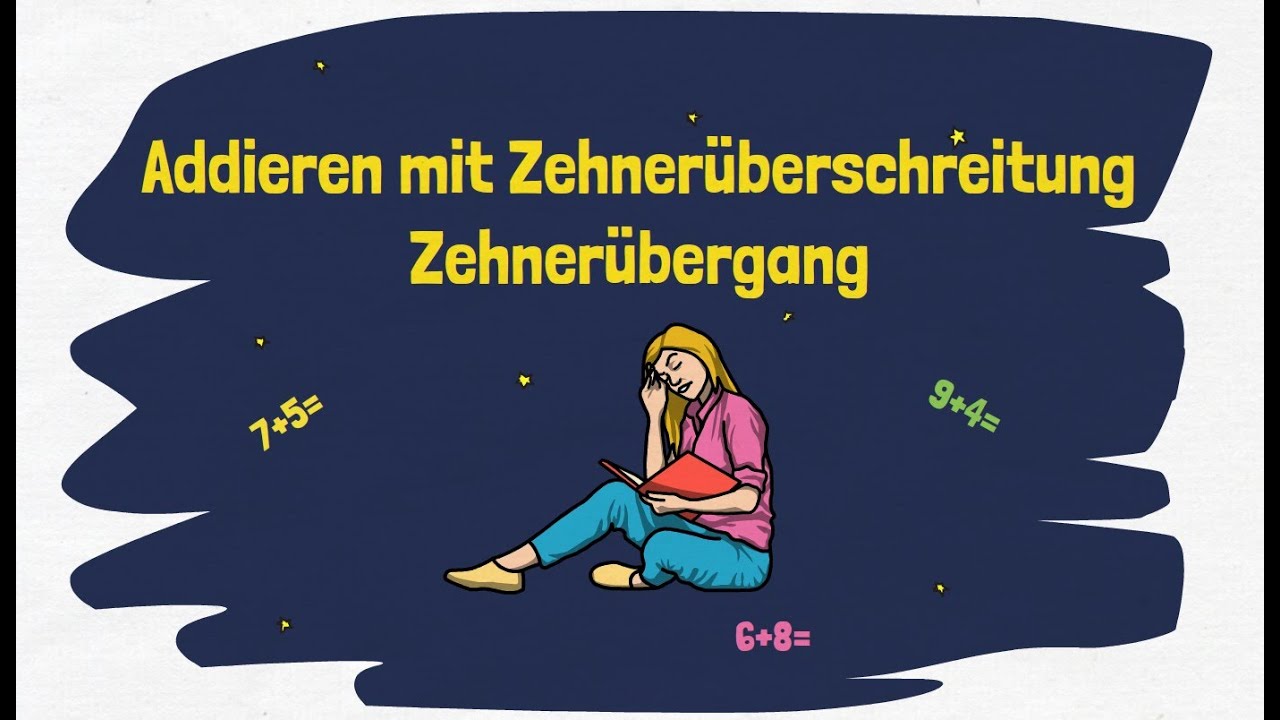 Einführung Addieren mit Zehnerüberschreitung Klasse 1