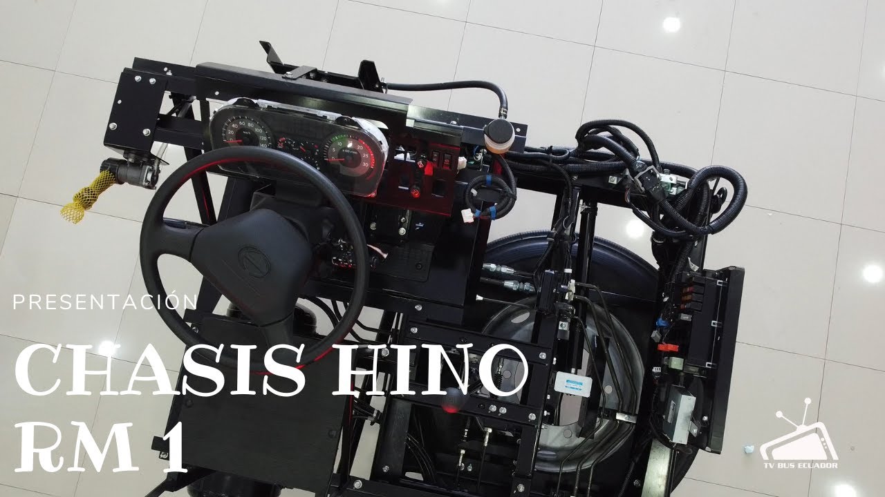 PRESENTACIÓN CHASIS HINO RM1 DE MAVESA
