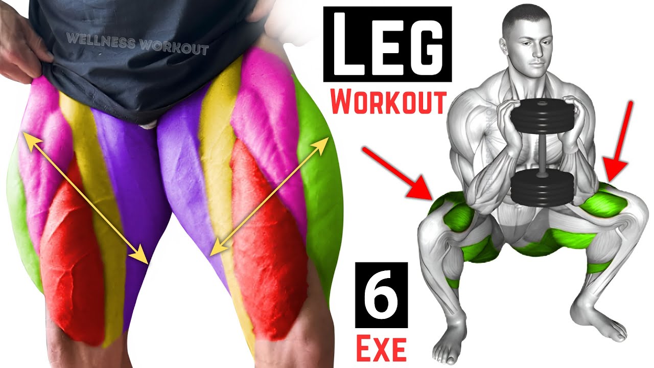 Leg Workout for Mass | Build Bigger Quad, Glutes & Hamstring