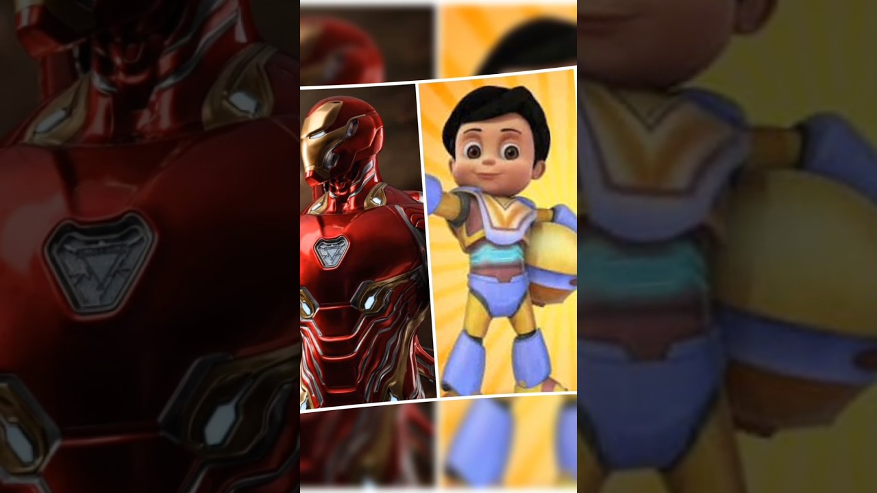 iron man vs Vir the robot boy #viral