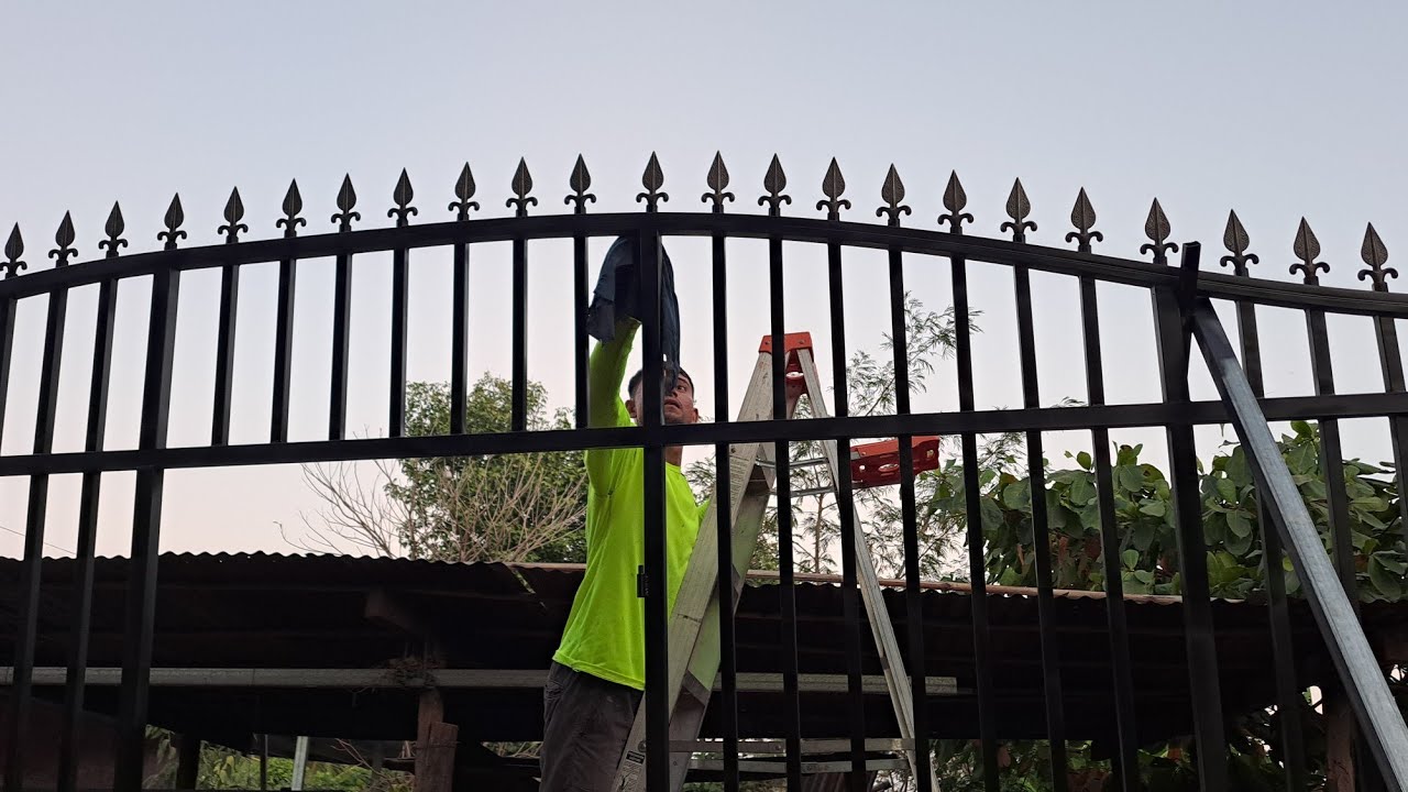 Así quedo terminado el primer puerton 