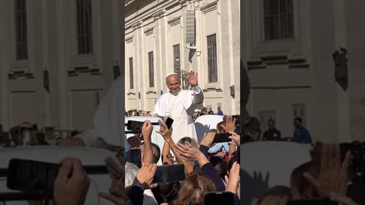 Papa Leone XIV - Giubileo dei Catechisti #papaleonexiv #vatican #giubileo