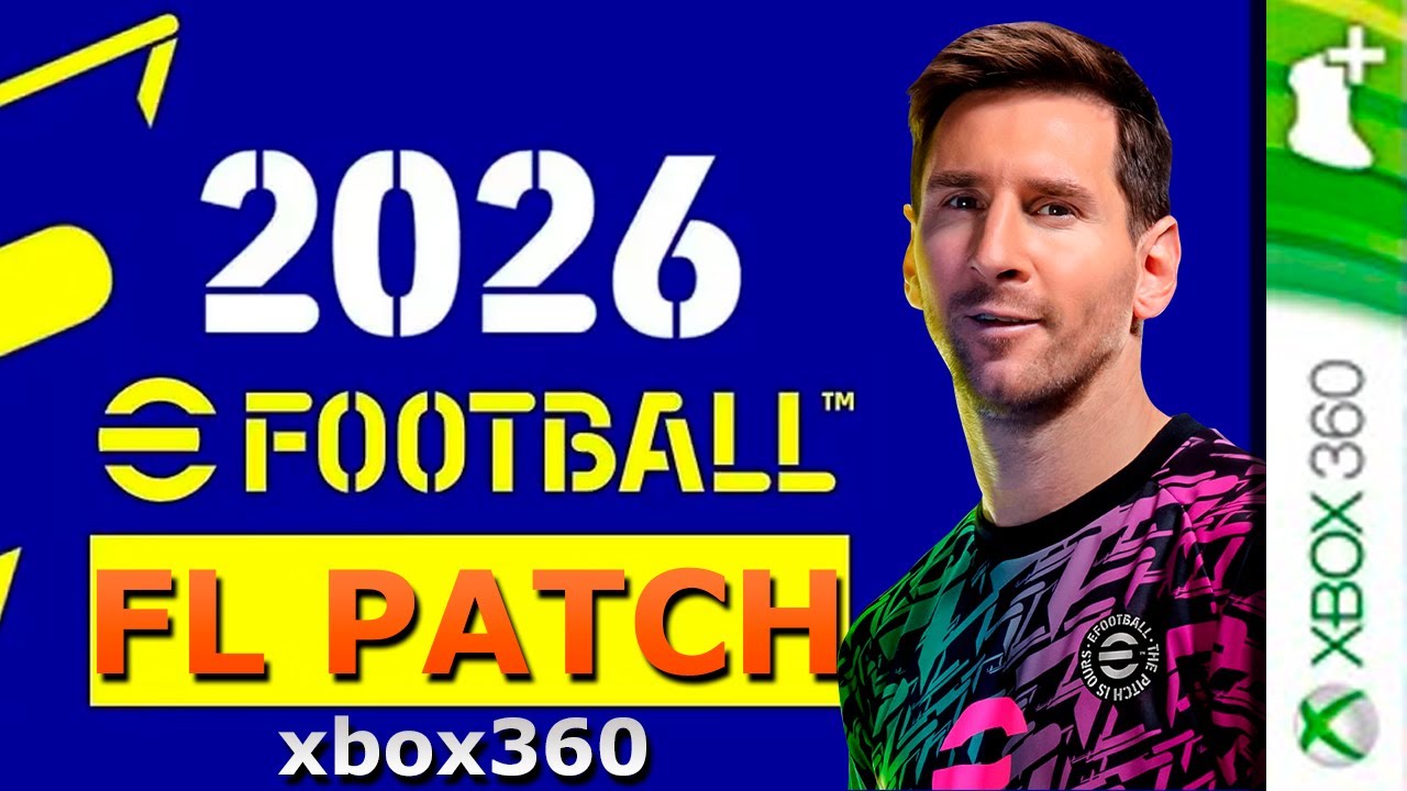Novo FL Patch 2026 PES 2018 Xbox 360