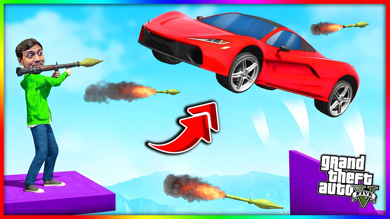 RPG vs Cars in GTA 5