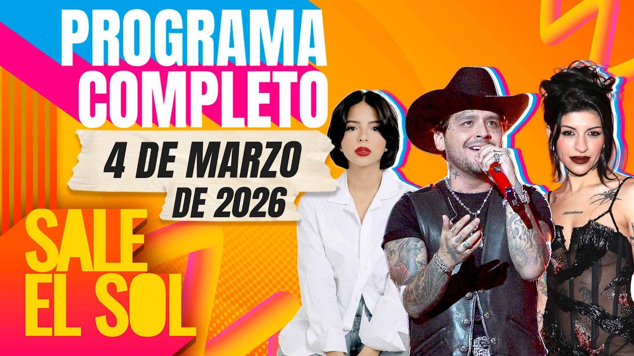 Ángela Aguilar DESMIENTE que se RETIRA por CULPA de Cazzu y Nodal | Completo Sale el Sol 4/3/26