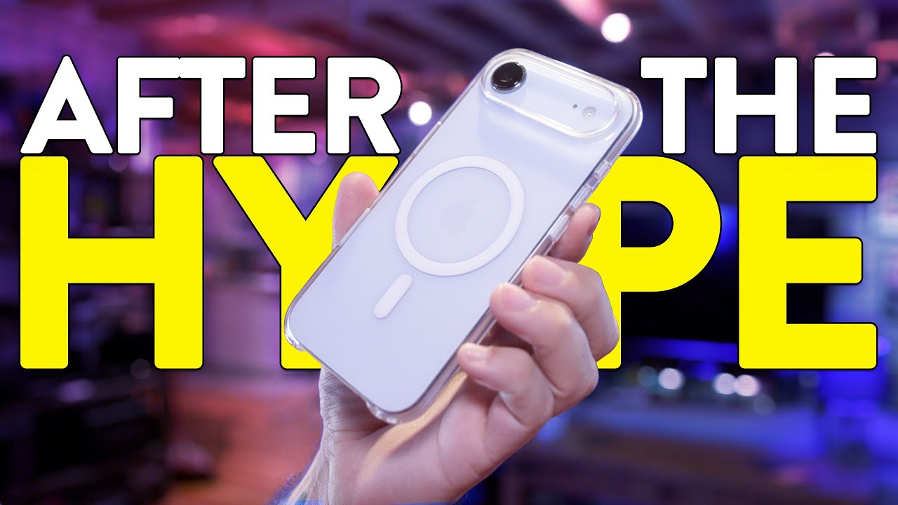 iPhone Air: правда против шумихи (месяц спустя)