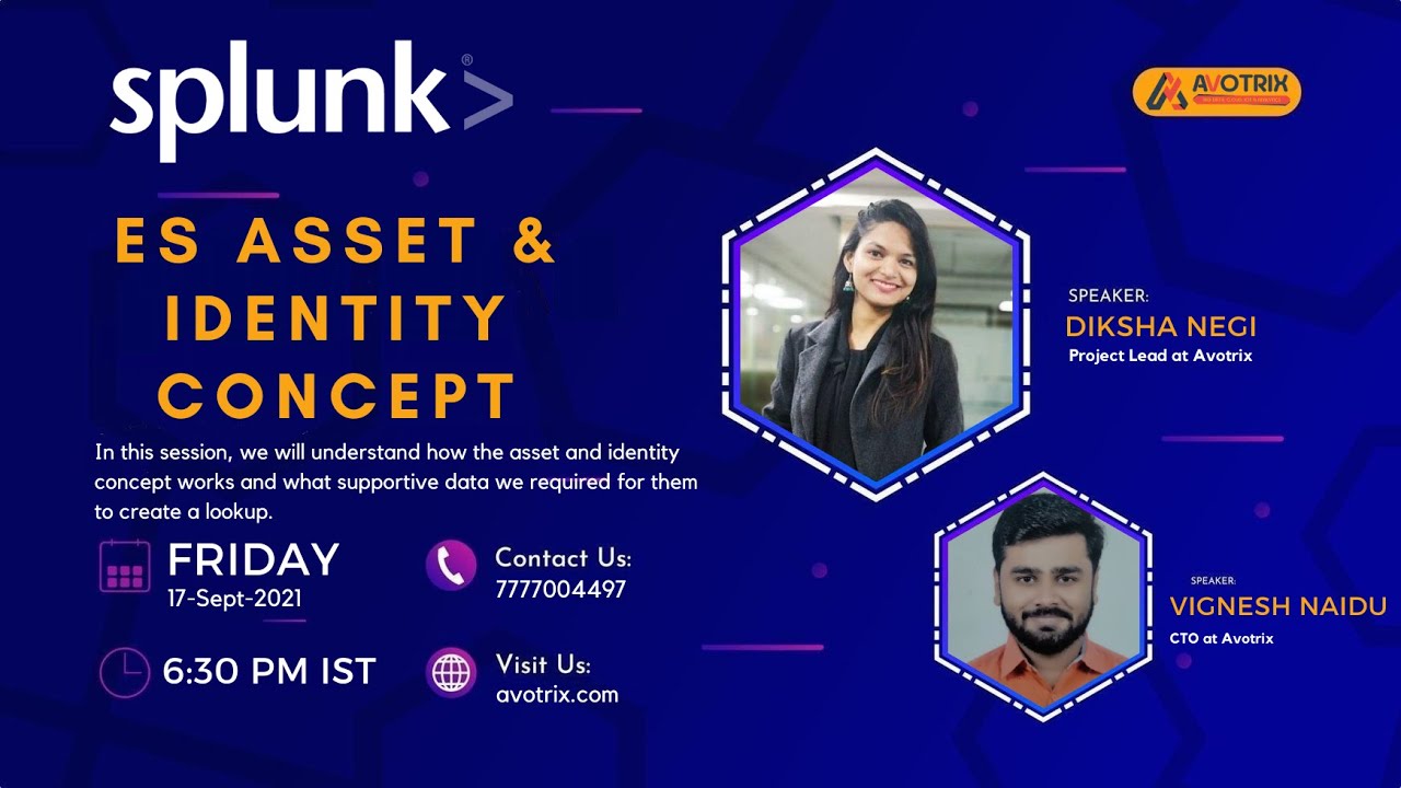 Splunk ES Asset and Identity Concept