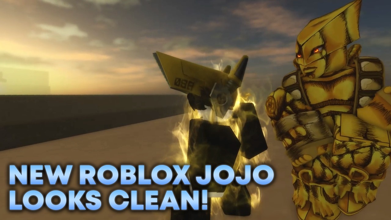 NEW ROBLOX JOJO SBR GAME! (LOOKS CLEAN)