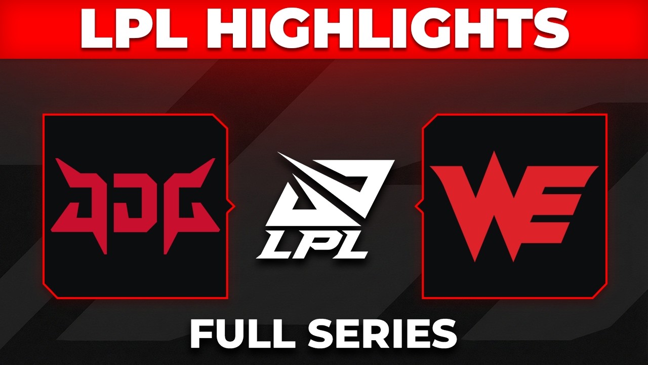 JDG vs WE Highlights ALL GAMES | LPL Regional Finals 2026 | JD Gaming vs Team WE